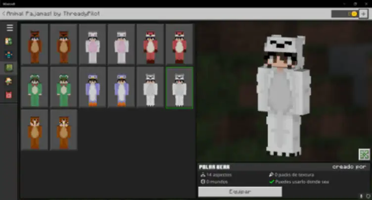 Skin Pack: Pajamas Kigurumi - modsgamer.com