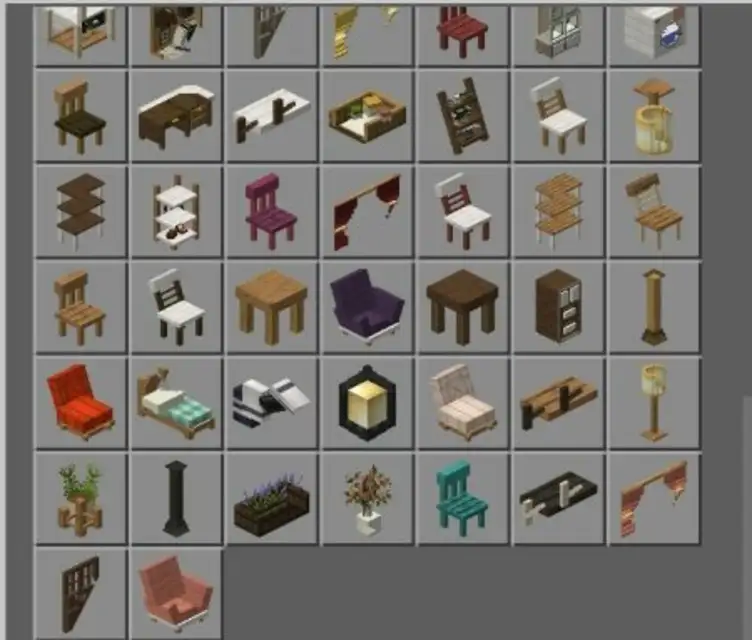 Addon: Gooblicraft V2: Furnitures - modsgamer.com