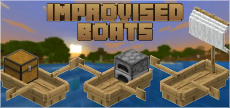 Addon: Improvised Boats ( Big Update) - modsgamer.com