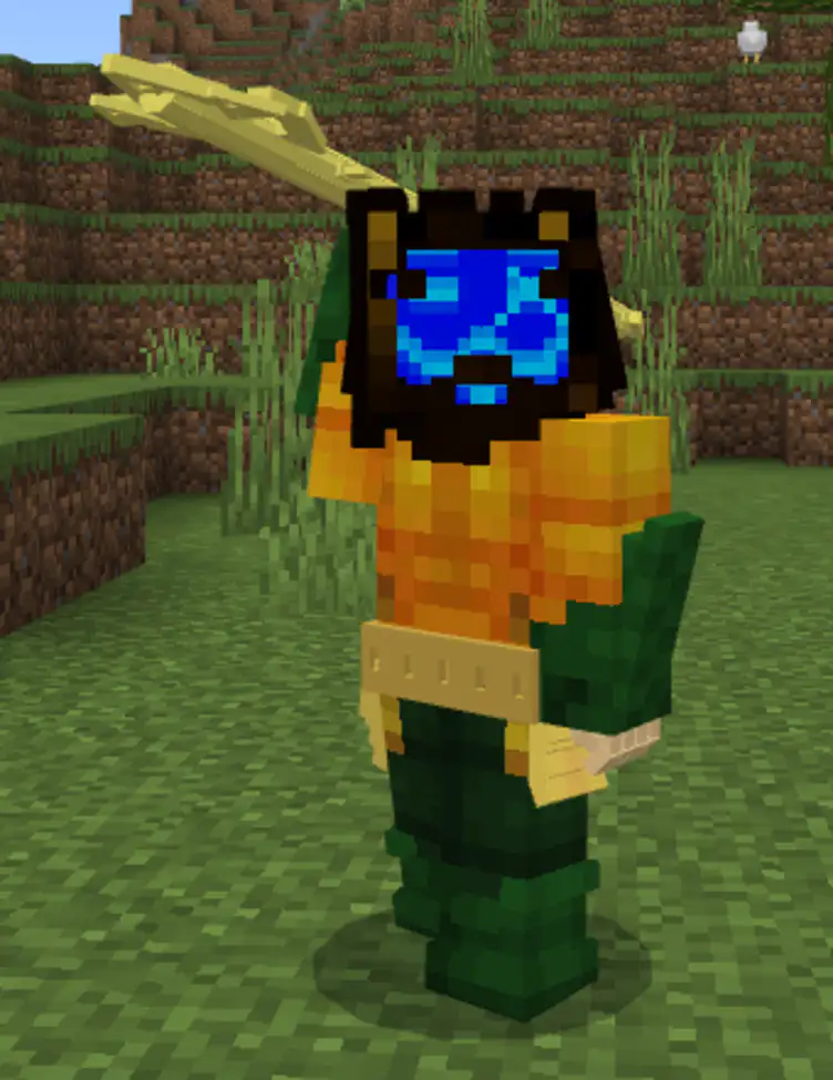 Addon: Aquaman Addon For Minecraft Bedrock Edition - modsgamer.com