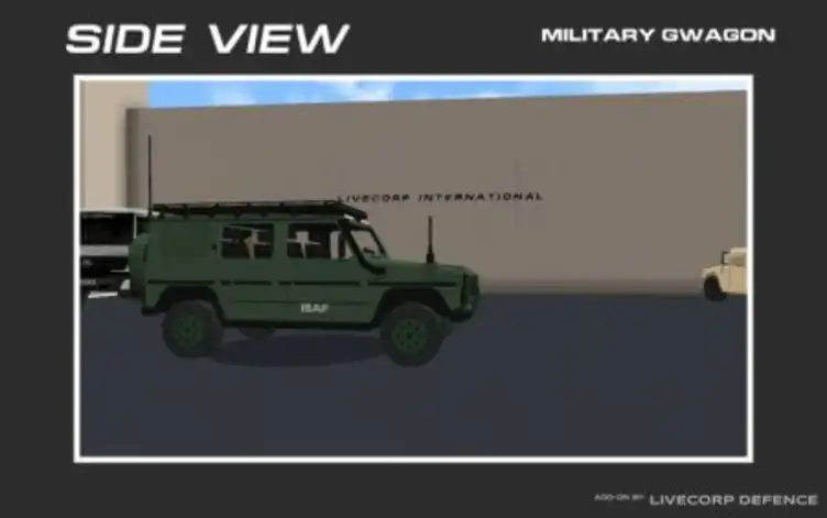 Addon: Military G Wagon - modsgamer.com