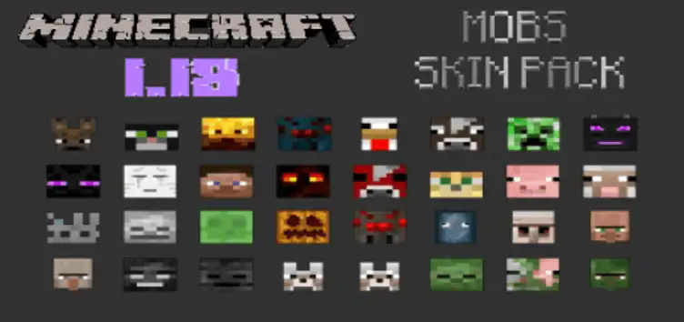 Herobrine Bee Minecraft Mob Skin