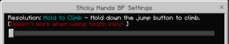 Addon: Sticky Hands - modsgamer.com