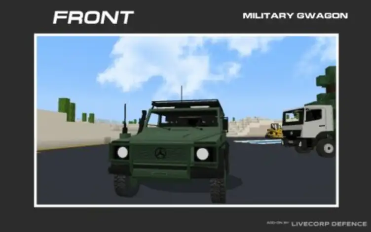 Addon: Military G Wagon - modsgamer.com