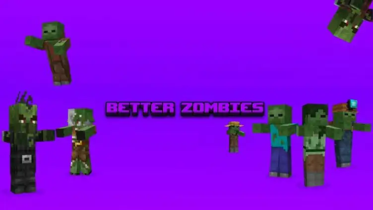 Textures: Better Zombies (150+ Zombie Variants) - modsgamer.com