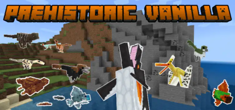 Addon: Prehistoric Vanilla - modsgamer.com