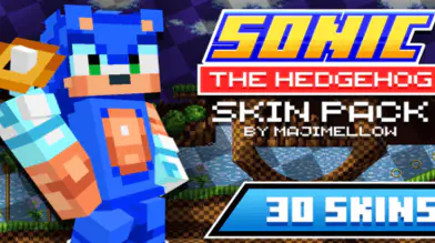 Sonic the Hedgehog Skin Pack(30+Skins) | modsgamer.com