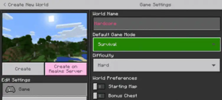 Textures: Hardcore Pack - modsgamer.com