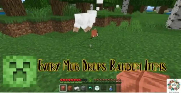 Addon: Minecraft But Every Mob Drop Random Item - modsgamer.com