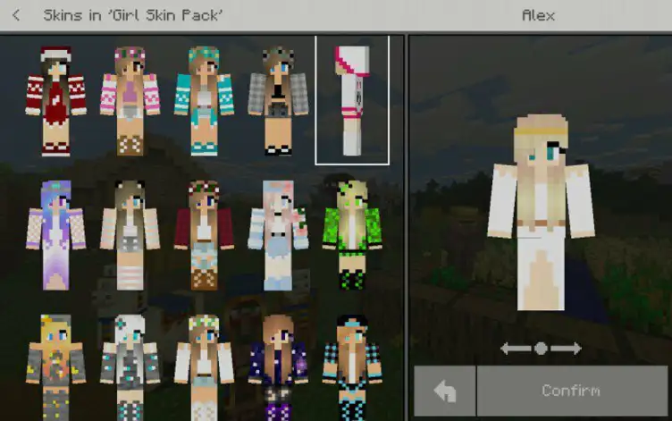 Skin Pack: Girl Skins - modsgamer.com