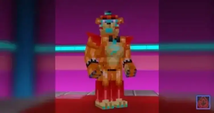 Addon: Glamrock Freddy Fazbear n' Friends™ - Iron Golem/Enderman Replacement - modsgamer.com