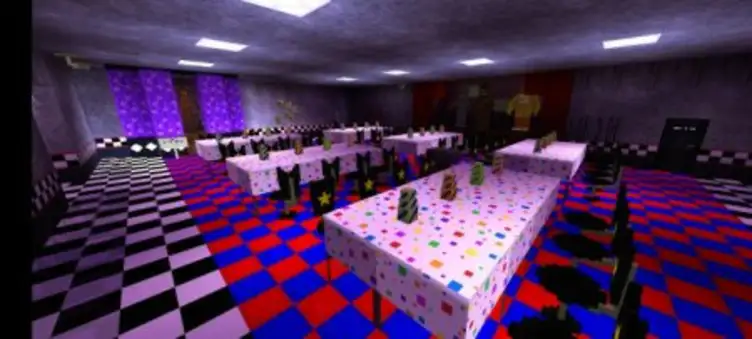 Map: Five Nights at Freddy's  | Freddy Fazbear's pizza - modsgamer.com