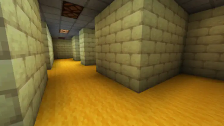 Backrooms in Minecraft