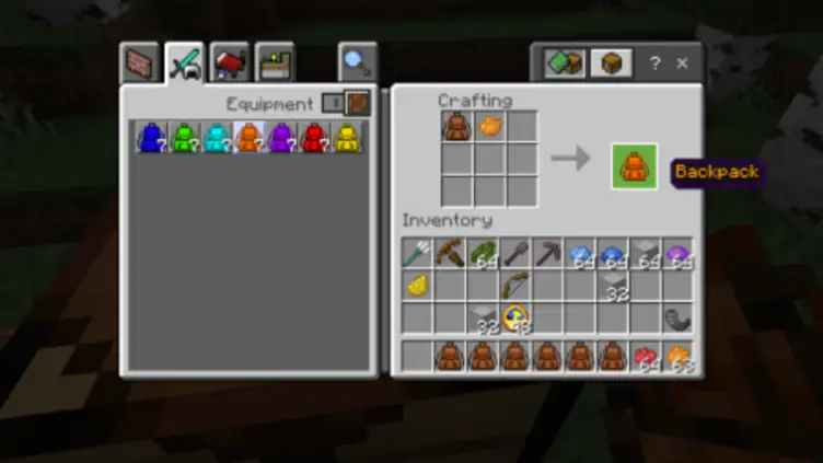 Addon: Multi Backpack - modsgamer.com