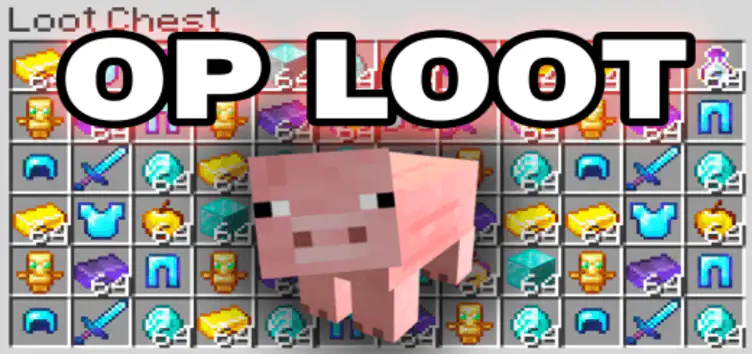 Addon: Pigs Drop OP Loot - modsgamer.com