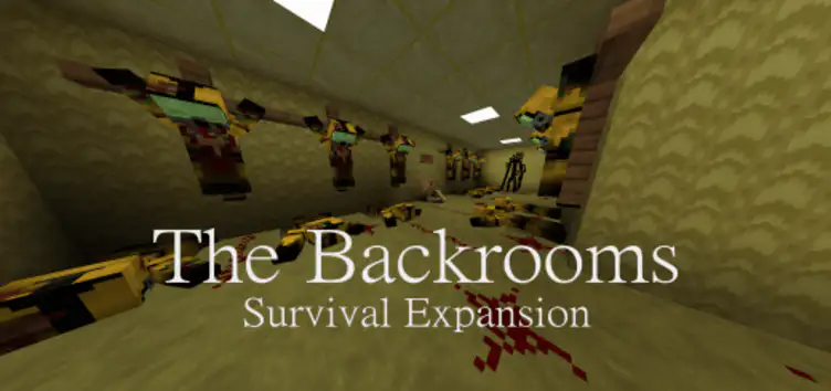 Backrooms Map - Mods for Minecraft