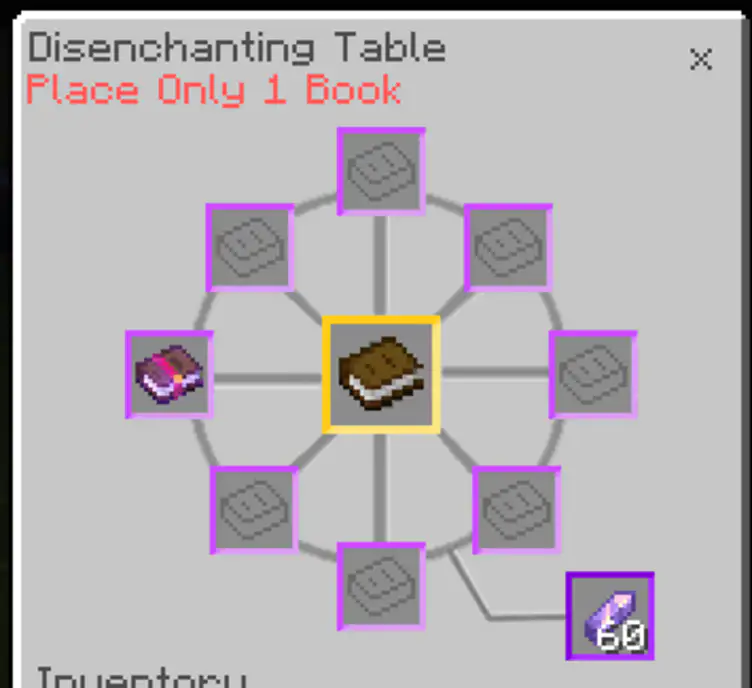 Addon: Disenchanter Table - modsgamer.com