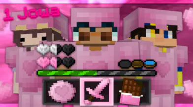 Jowa [16x] Texture pack[Pink theme Texture] | modsgamer.com