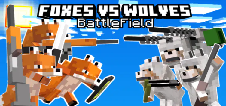 Addon: Foxes Vs Wolves BattleField - modsgamer.com