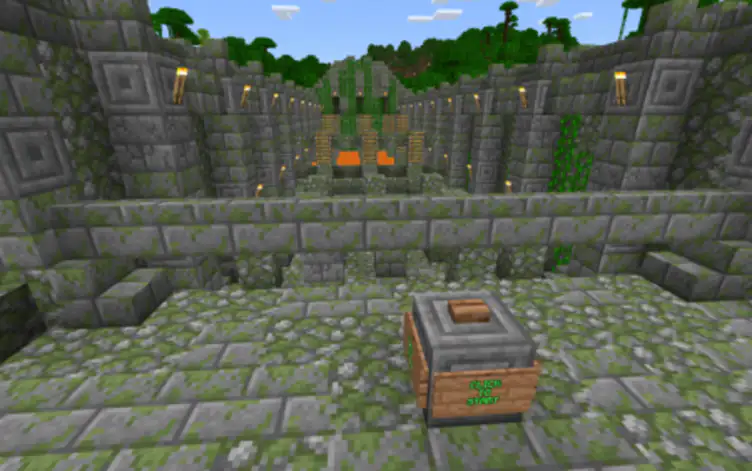 Map: Escape the Lost Temple (Parkour) - modsgamer.com