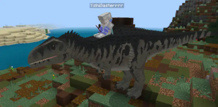 Jurassic World Giganotosaurus Mod - Mods for Minecraft
