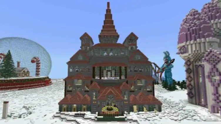 Map: Minecraft Christmas City - modsgamer.com