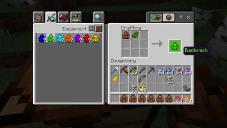 Addon: Multi Backpack - modsgamer.com