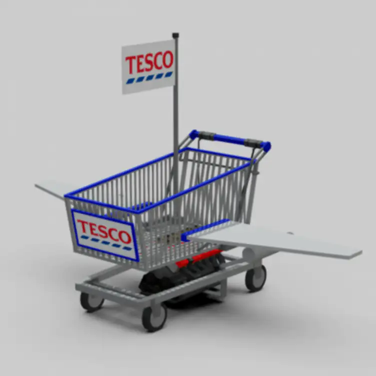 Addon: Tesco Trolley Laser Hunter X - modsgamer.com