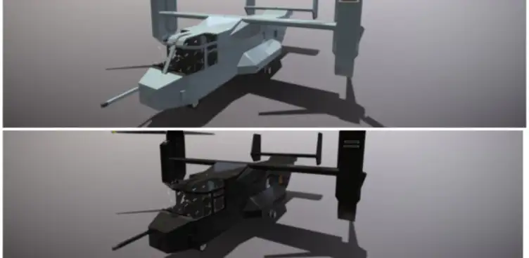 Addon: Survival Helicopter V-22 Osprey - modsgamer.com