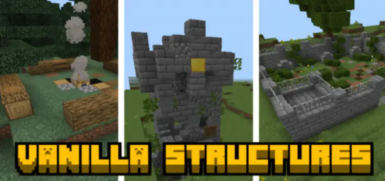 Addon: Vanilla Structures - modsgamer.com