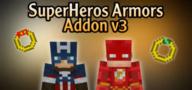 Addon: SuperHeroes Armors - modsgamer.com