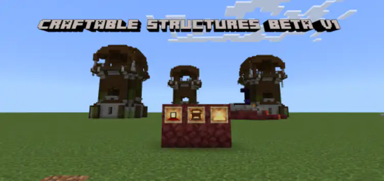 Addon: Craftable Structures - modsgamer.com