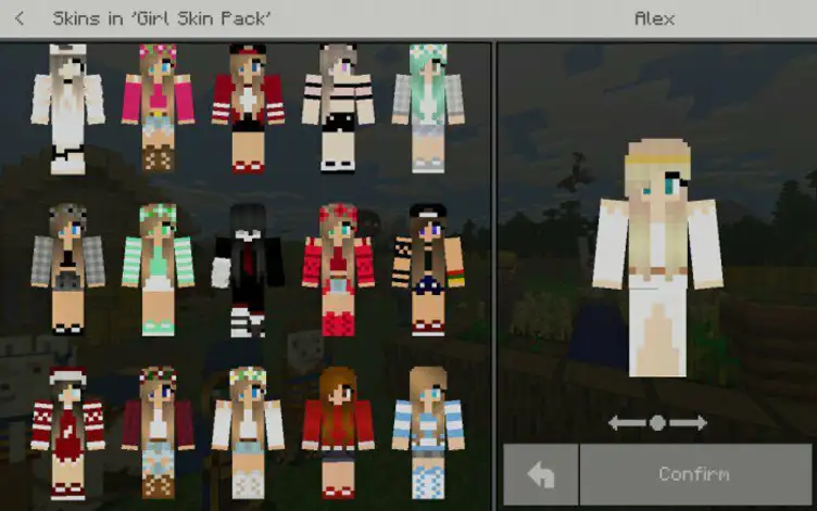 Skin Pack: Girl Skins - modsgamer.com