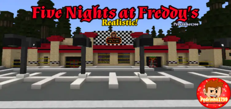 Five Nights at Freddy's Map[FNaF Realistic Map] - Mods for Minecraft