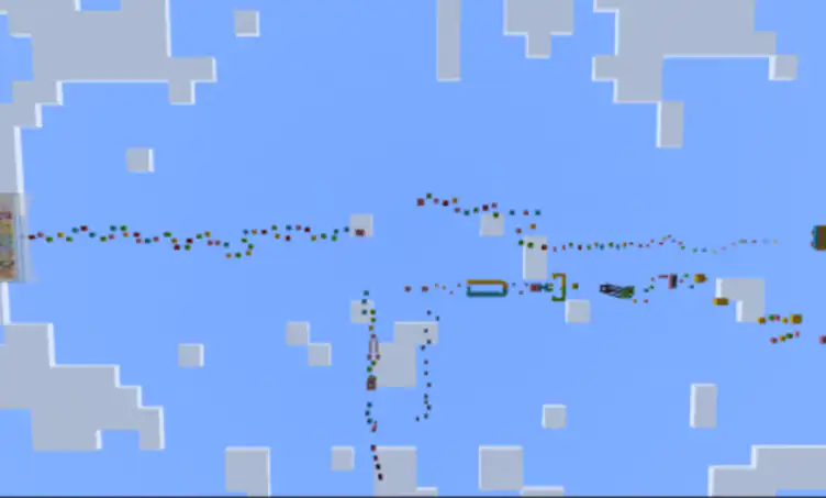 Map: RainBow Parkour - modsgamer.com