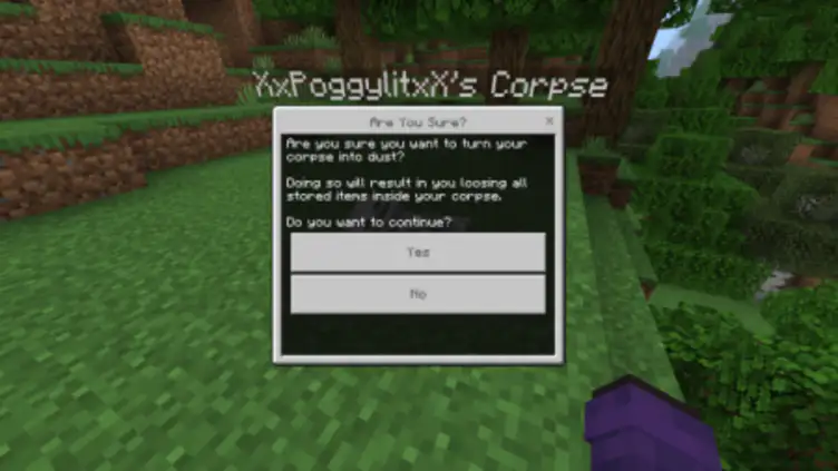 Addon: Player Corpse - modsgamer.com