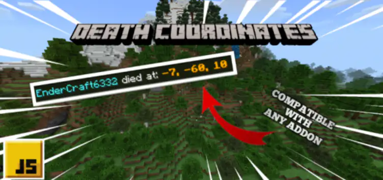 Addon: Death Coordinates - modsgamer.com