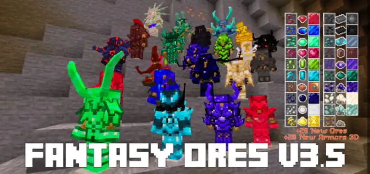 Addon: Fantasy Ores - modsgamer.com