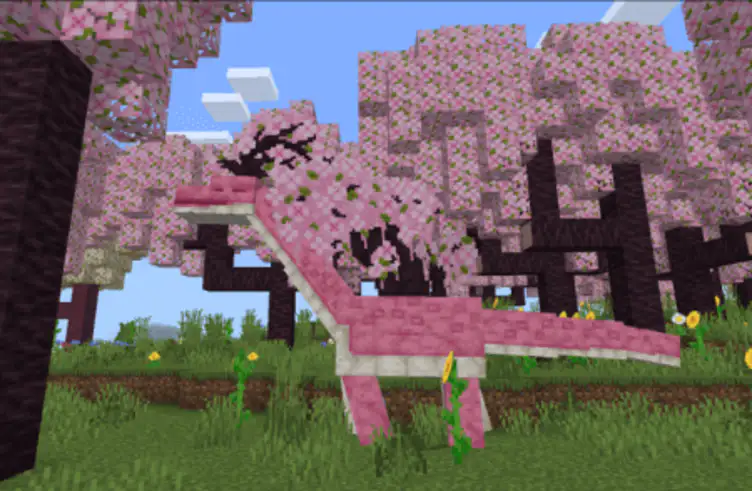 Addon: Better Cherry Blossom Biome - modsgamer.com