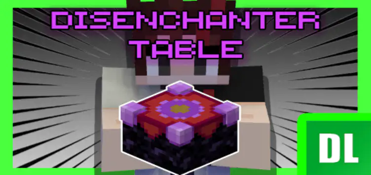 Addon: Disenchanter Table - modsgamer.com