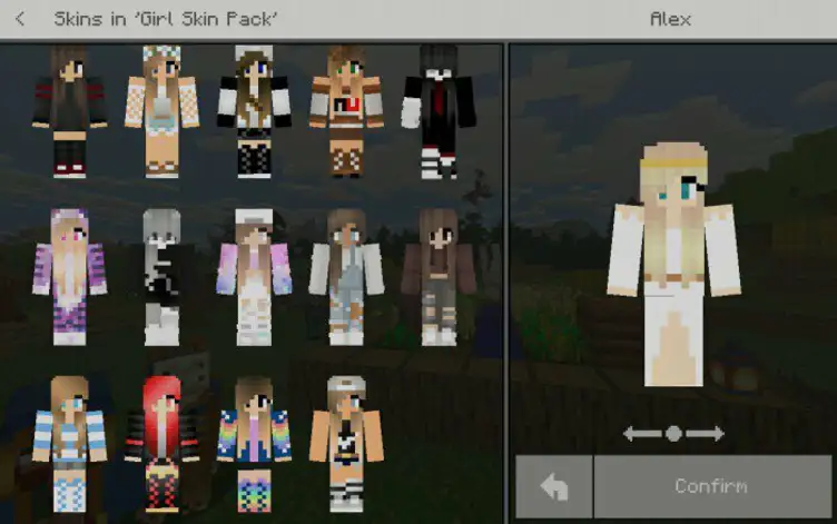 Skin Pack: Girl Skins - modsgamer.com