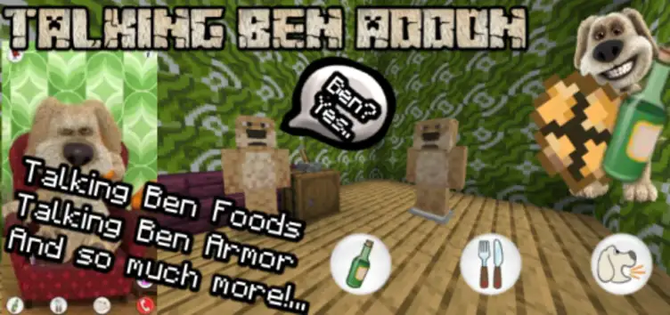 Download Talking Ben Mod for Minecraft v- APK on Android free