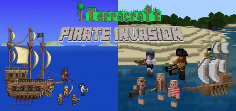 Addon: Terraria Pirate Invasion - modsgamer.com