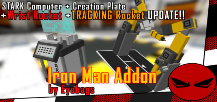 Addo: Iron Man Addon (BETA 1.3 Machines and Rockets Update!) - modsgamer.com