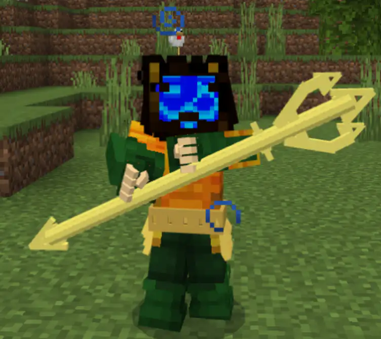 Addon: Aquaman Addon For Minecraft Bedrock Edition - modsgamer.com