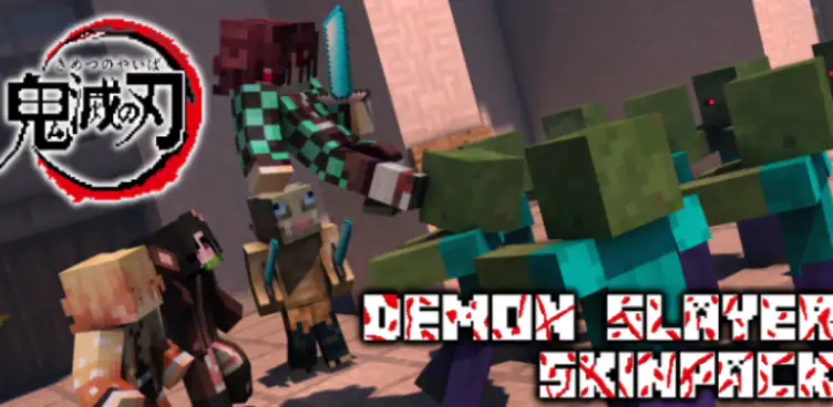 Skin Pack: Demon Slayer - modsgamer.com