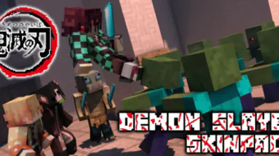  Demon Slayer Skin Pack | modsgamer.com
