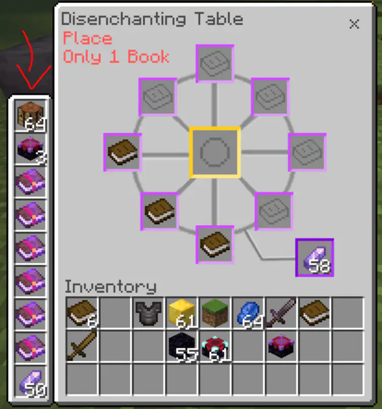 Addon: Disenchanter Table - modsgamer.com