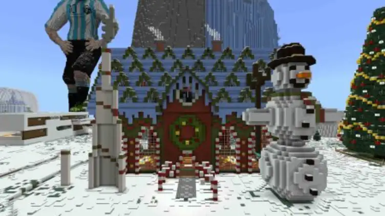 Map: Minecraft Christmas City - modsgamer.com