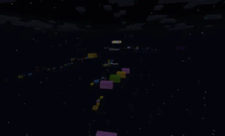 Map: RainBow Parkour - modsgamer.com